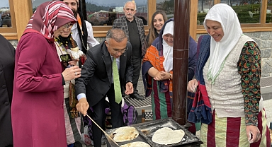 Rize'nin Yöresel Lezzetleri "Türk Mutfağı Haftası'nda Tanıtıldı
