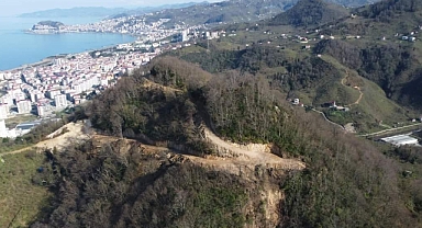 Giresun'da "Millet Ormanı" Projesi Devam Ediyor