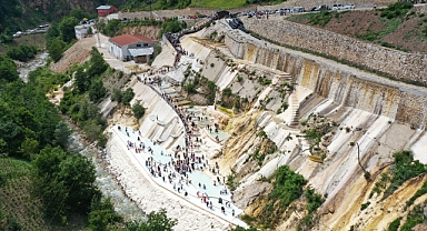 Göksu Travertenleri'ne 200 Bin Ziyaretçi Hedefleniyor