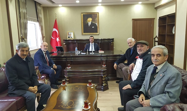 Belediye Başkan Adayı Sabri Terzi Kaymakam Vardar'ı Ziyaret Etti