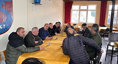 Düzköy Belediye Başkan Adayı Çelenk "Düzköy'ü Beraber Yöneteceğiz"