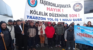 Trabzon'dan 500 Kişi Ankara'daki "Emek Buluşması" İçin Yola Çıktı