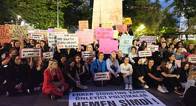 Trabzon Demokratik Kadın Platformu Kadın Cinayetlerini Protesto Etti "Güvende Değiliz"