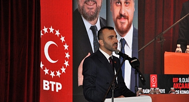 BTP Akçaabat İlçe Başkanı Topçu "Atatürk'ün Partisi Biziz"