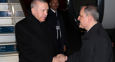 Cumhurbaşkanı Erdoğan Bakü'de