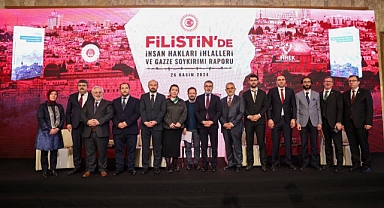 "Filistin'de İnsan Hakları İhlalleri ve Gazze Soykırımı Raporu" Meclisten Dünyaya Tanıtıldı