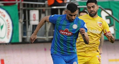 Çaykur Rizespor Kayserispor'u Rahat Geçti