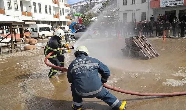 Ordu'da Gönüllü İtfaiye İstasyonları Sayısı Artıyor