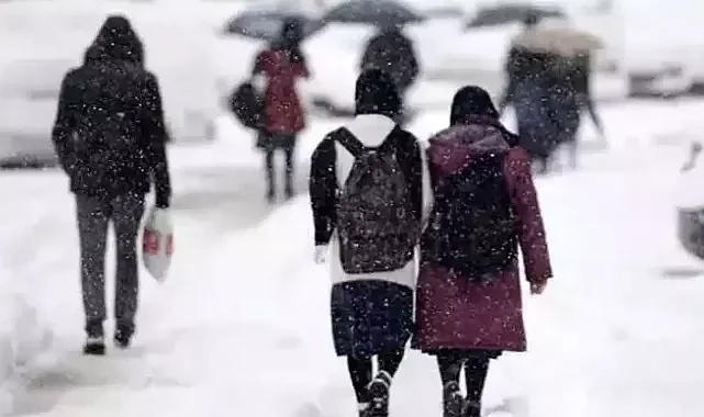 Trabzon'da Eğitime Kar Engeli