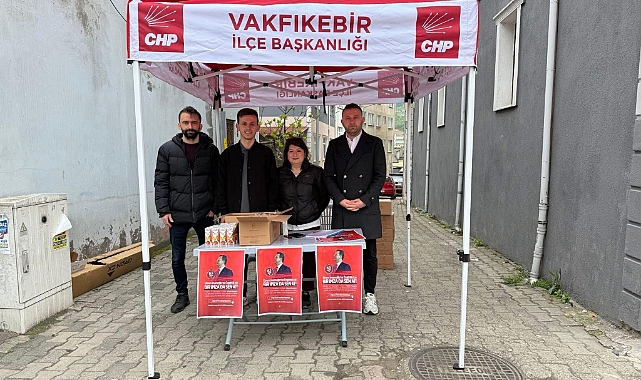 Vakfıkebir'de CHP'nin İmza Standına Silahlı Saldırı!