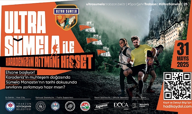 3. Ultra Sümela Maratonu Yarın Altındere'de Koşulacak