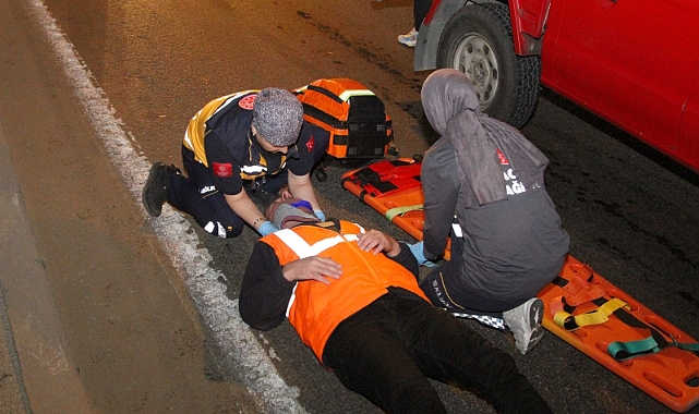 Giresun'da İtfaiye Ekiplerinden Tünel İçi Yangın Tatbikatı