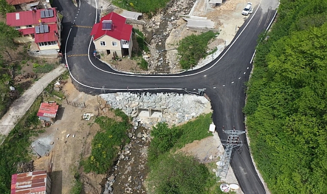 Hamsiköy'ün Ulaşım Sorunu Çözüldü