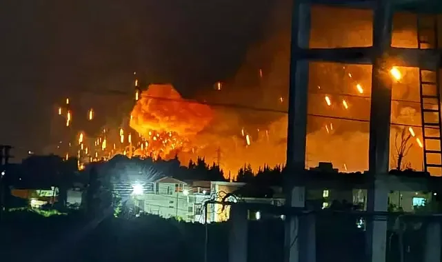 İsrail Uçakları Şam'da Cumhurbaşkanlığı Sarayı Yakınlarını Bombaladı