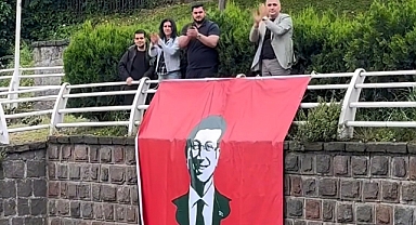 Trabzon'da Flaş Gelişme: "Ekrem İmamoğlu Özgürlük" Pankartı Kısa Sürede Toplatıldı!