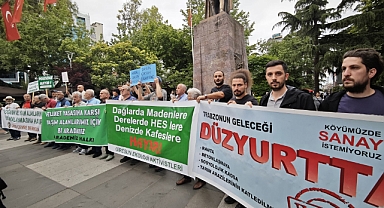 Trabzon'da İklim Kanunu Protestosu: "Zeytinlikler ve Doğa Tehdit Altında!"