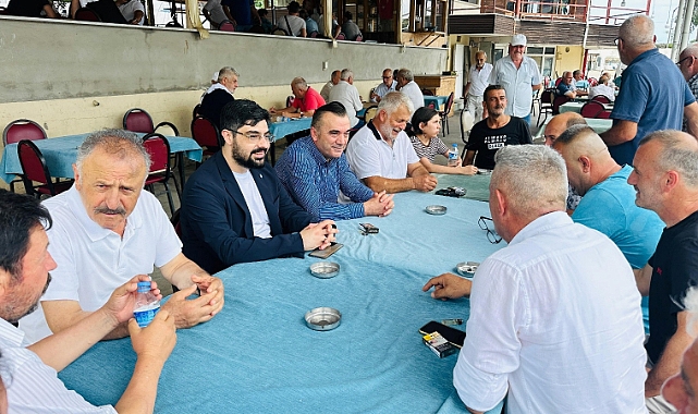 İYİ Partili Aydın Akçaabat'ta Sahada: "Balıkçı Barınakları Vazgeçilmezimizdir!"
