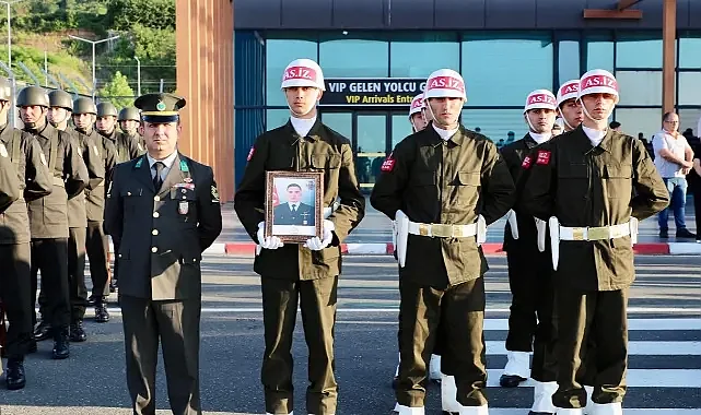 Şehit Uzman Çavuş Kani Obi Ordu'da Son Yolculuğuna Uğurlandı