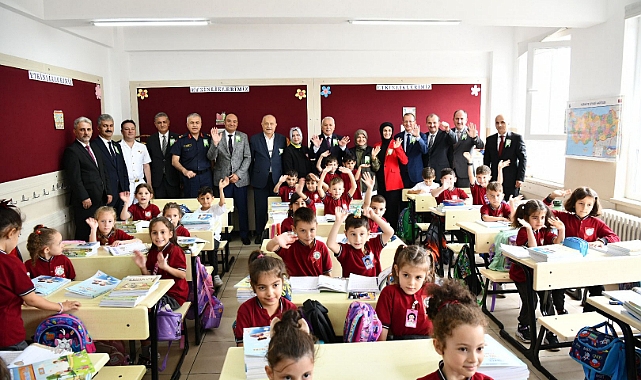 Trabzon'da 2025-2026 Eğitim-Öğretim Yılı İçin Ders Zili Çaldı