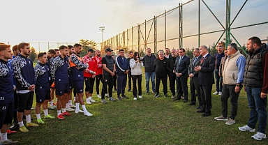 Başkan Özlü'den Düzcespor'a Moral Ziyareti