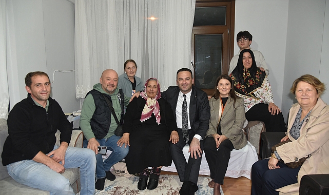 Görele Belediye Başkanı Dede, Ev Ziyaretlerine Devam Ediyor