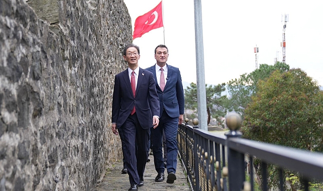 Japonya'nın Türkiye Büyükelçisi Giresun'da