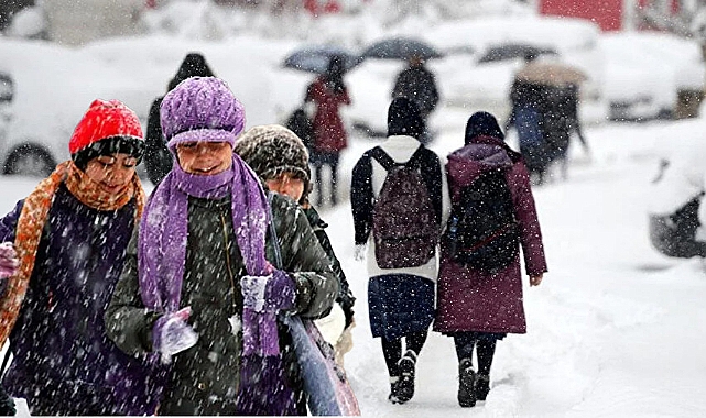 Trabzon'da Eğitime Kar Engeli